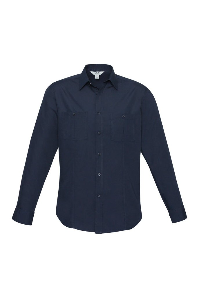 BIZ Mens Bondi Long Sleeve Shirt - S306ML | Biz Collection | Fashion Biz Online