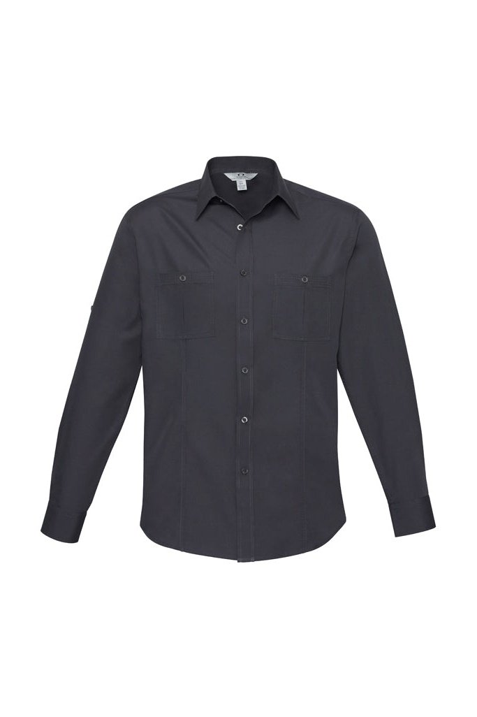 BIZ Mens Bondi Long Sleeve Shirt - S306ML | Biz Collection | Fashion Biz Online
