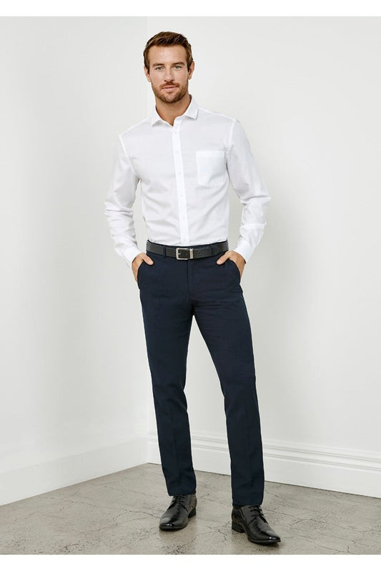 BIZ Mens Classic Slim Pant - BS720M | Biz Collection | Fashion Biz Online