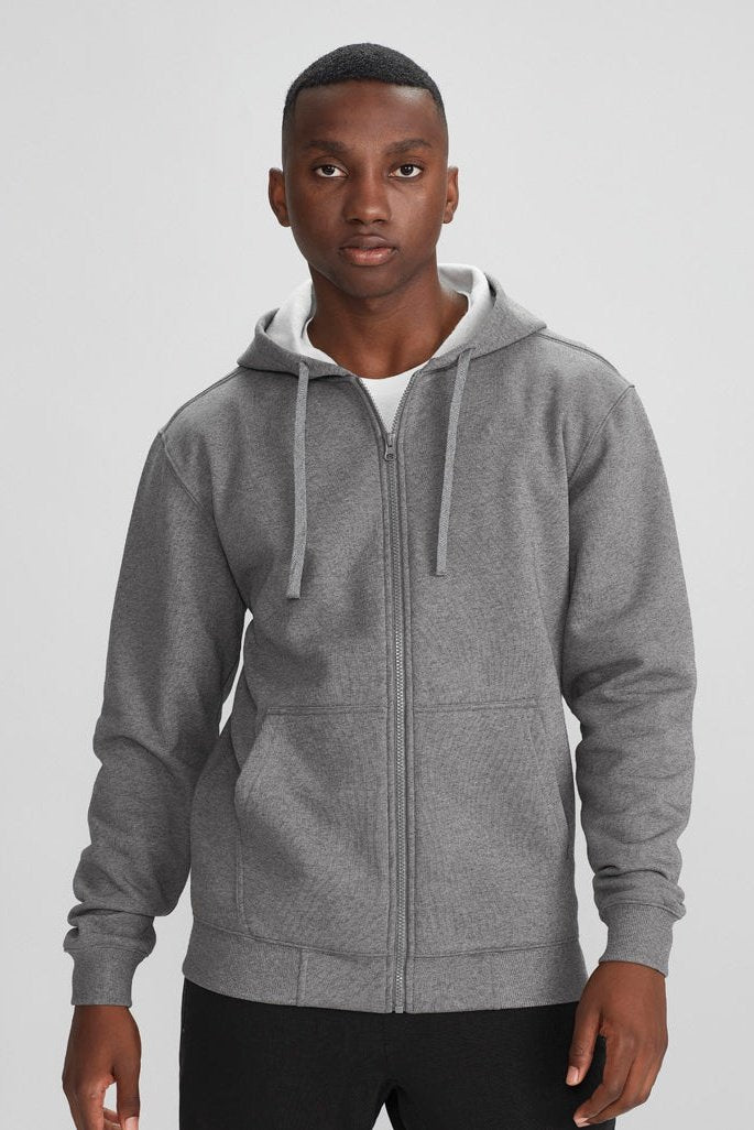 BIZ Mens Crew Zip Hoodie - SW762M | Biz Collection | Fashion Biz Online