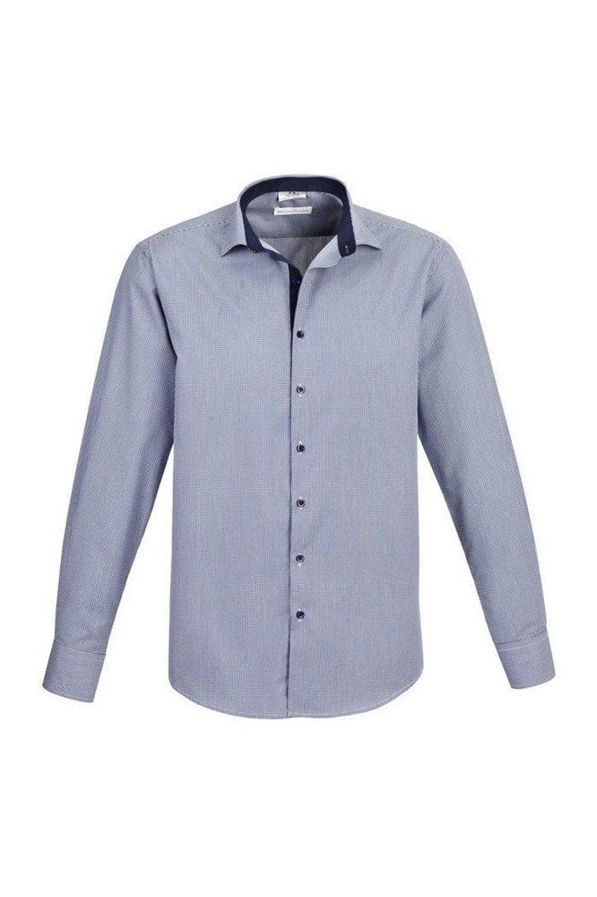 BIZ Mens Edge Long Sleeve Shirt - S267ML | Biz Collection | Fashion Biz Online