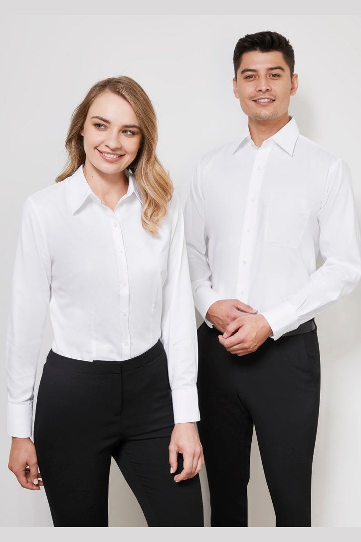 BIZ Mens Luxe Long Sleeve Shirt - S10210 | Biz Collection | Fashion Biz Online