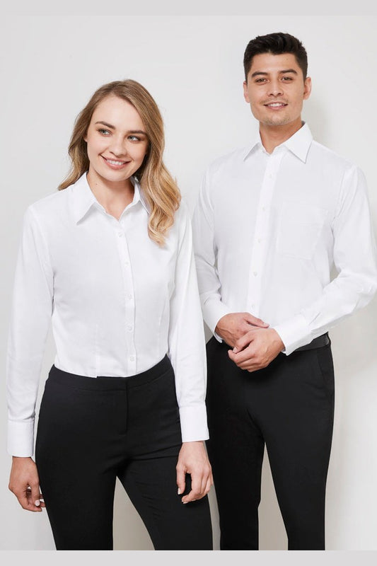 BIZ Mens Luxe Long Sleeve Shirt - S10210 | Biz Collection | Fashion Biz Online