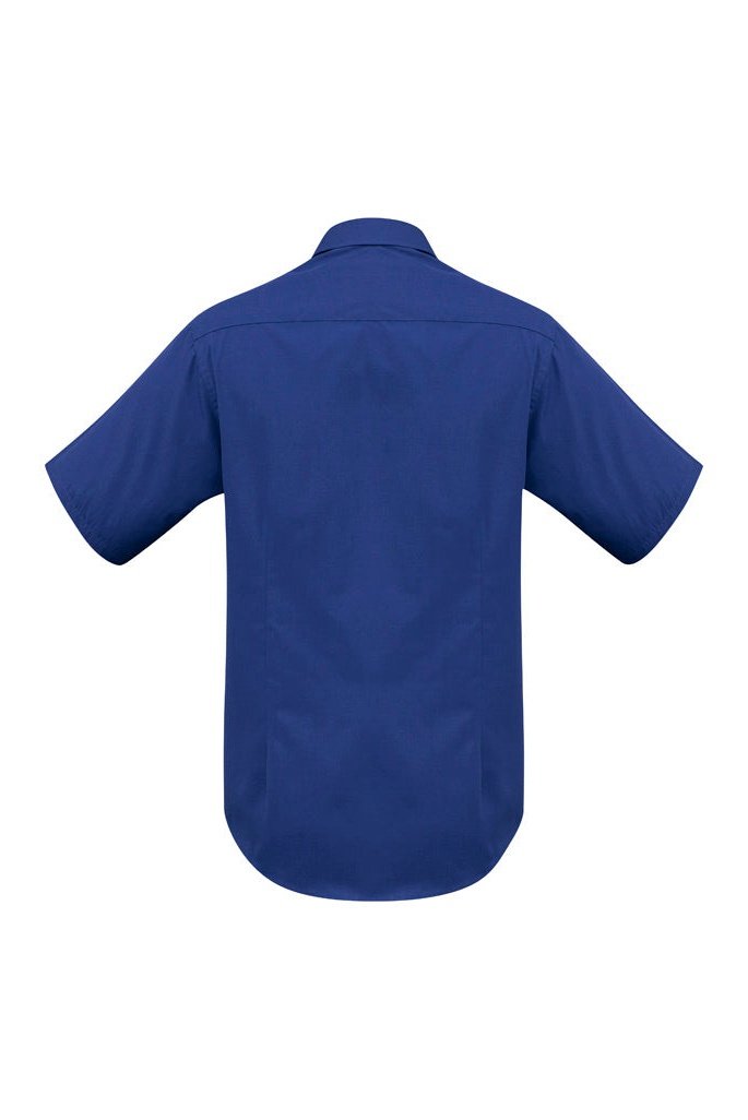 BIZ Mens Metro Business Shirt Short Sleeve - SH715 | Biz Collection | Fashion Biz Online