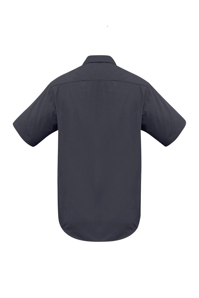 BIZ Mens Metro Business Shirt Short Sleeve - SH715 | Biz Collection | Fashion Biz Online