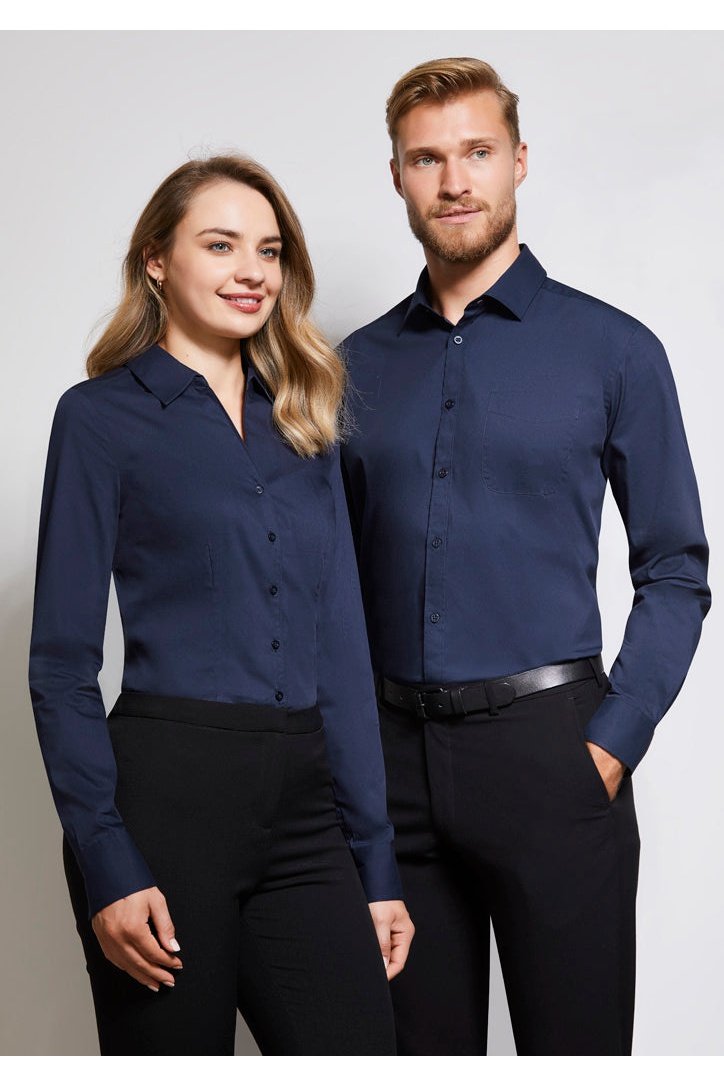 BIZ Mens Monaco Long Sleeve Shirt - S770ML | Biz Collection | Fashion Biz Online