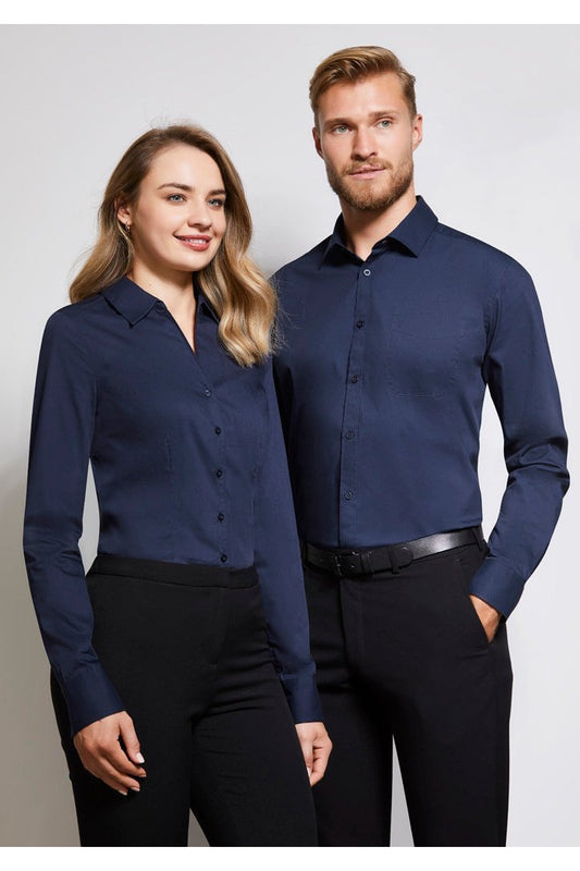 BIZ Mens Monaco Long Sleeve Shirt - S770ML | Biz Collection | Fashion Biz Online