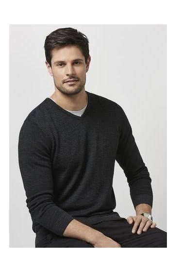 BIZ Mens Origin Merino Pullover - WP131ML | Biz Collection | Fashion Biz Online
