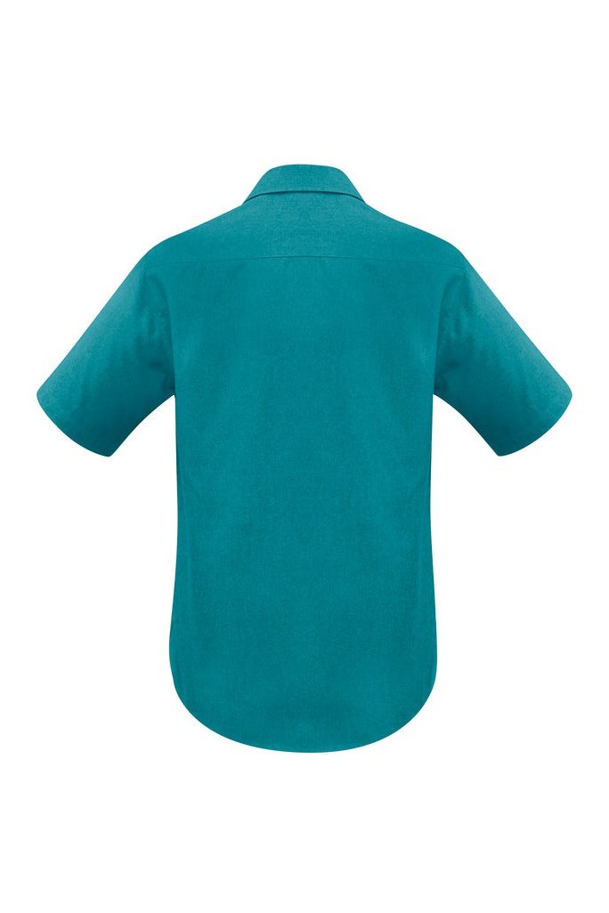 BIZ Mens Plain Oasis Short Sleeve Shirt - SH3603 | Biz Collection | Fashion Biz Online