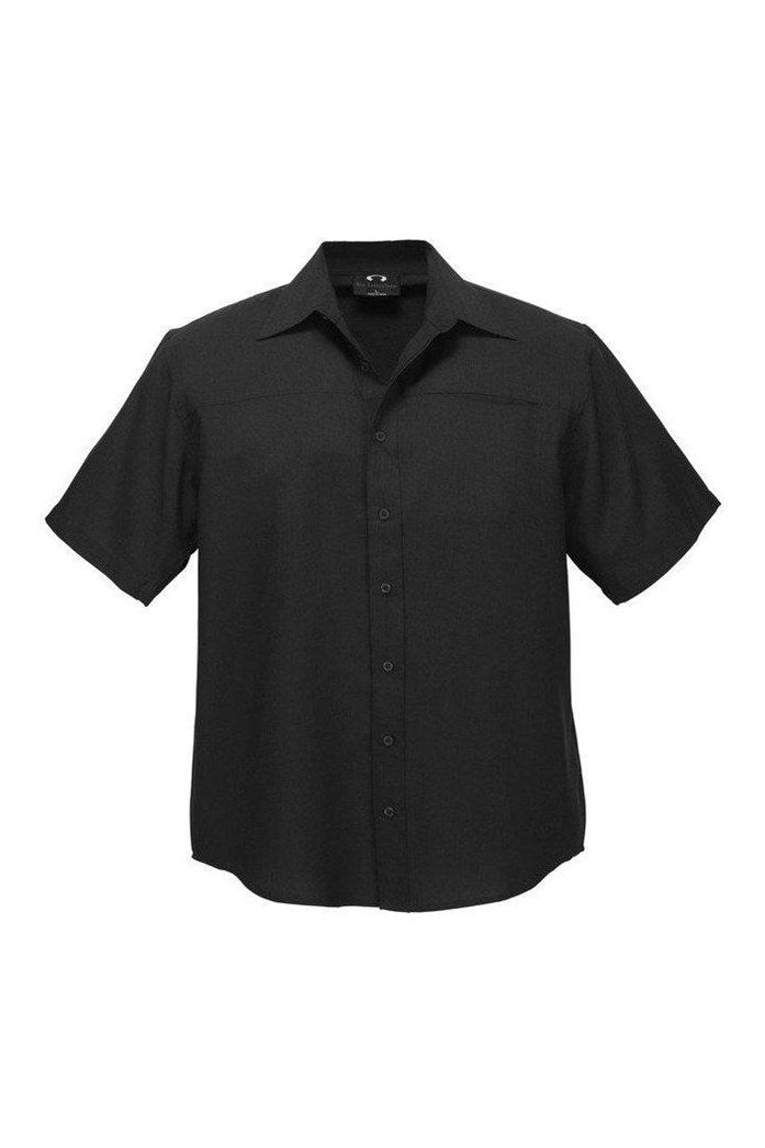 BIZ Mens Plain Oasis Short Sleeve Shirt - SH3603 | Biz Collection | Fashion Biz Online