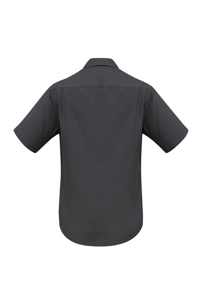 BIZ Mens Plain Oasis Short Sleeve Shirt - SH3603 | Biz Collection | Fashion Biz Online