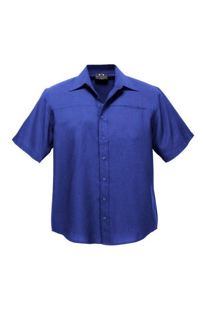 BIZ Mens Plain Oasis Short Sleeve Shirt - SH3603 | Biz Collection | Fashion Biz Online