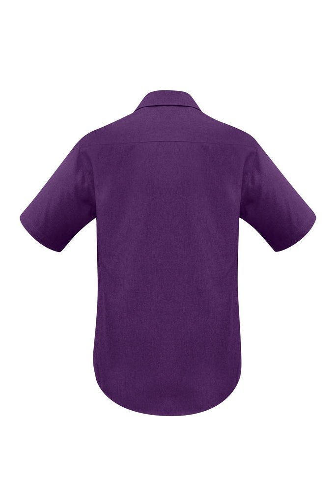 BIZ Mens Plain Oasis Short Sleeve Shirt - SH3603 | Biz Collection | Fashion Biz Online