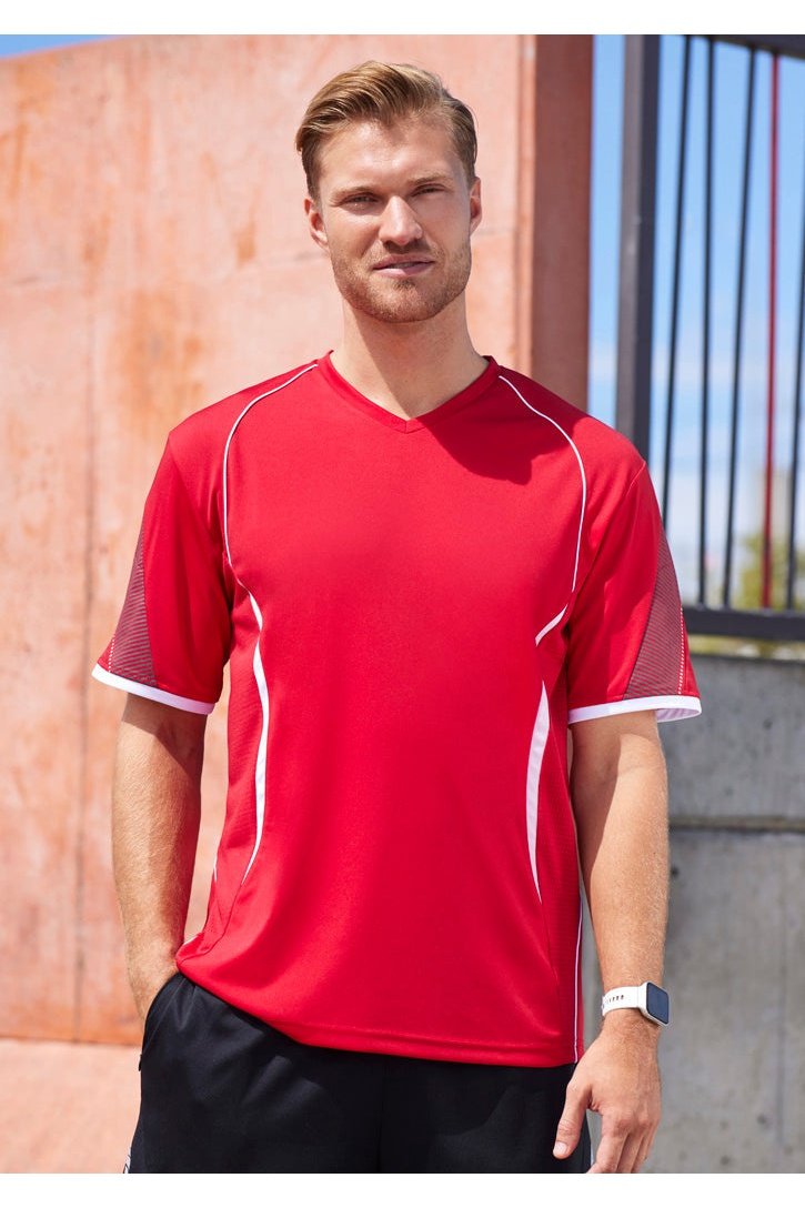 BIZ Mens Razor Tee - T406MS | Biz Collection | Fashion Biz Online