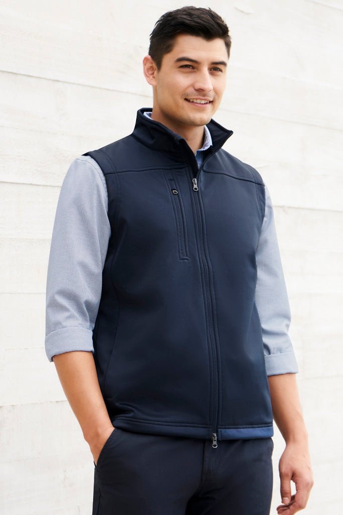 BIZ Mens Soft Shell Vest - J3881 | Biz Collection | Fashion Biz Online