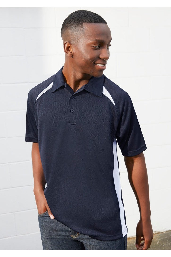 BIZ Mens Splice Polo - P7700 | Biz Collection | Fashion Biz Online