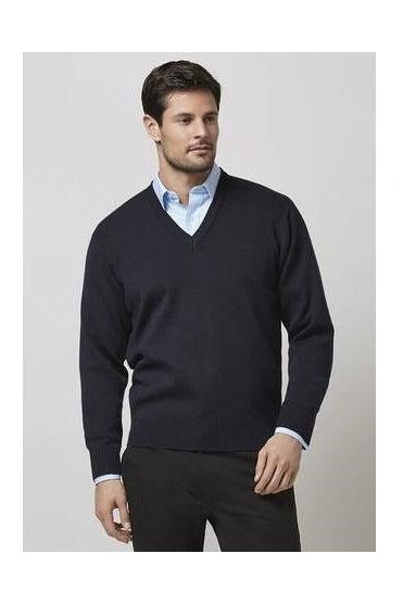BIZ Mens Woolmix Pullover - WP6008 | Biz Collection | Fashion Biz Online