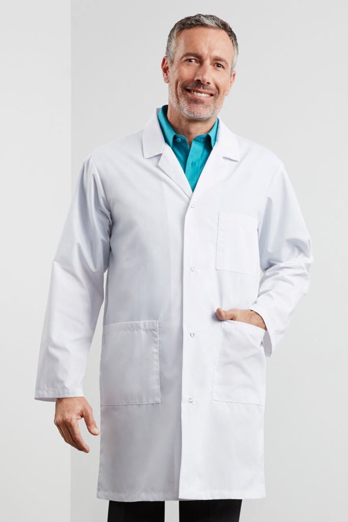 BIZ Unisex Classic Lab Coat - H132ML | Biz Collection | Fashion Biz Online