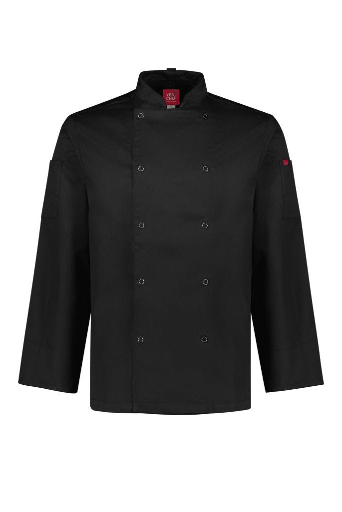 BIZ Zest Mens L/S Chef Jacket - CH232ML | Biz Collection | Fashion Biz Online