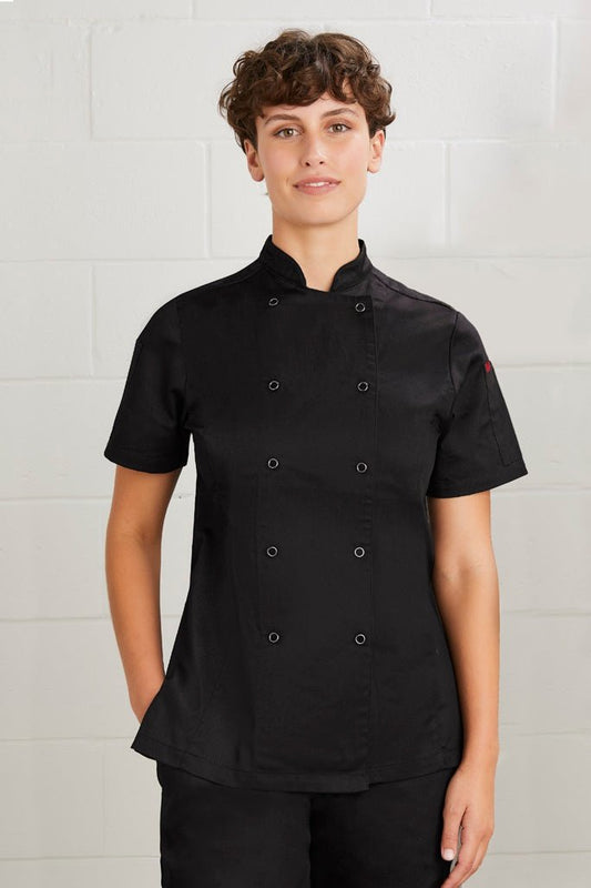 BIZ Zest Womens Chef Jacket - CH232LS | Biz Collection | Fashion Biz Online