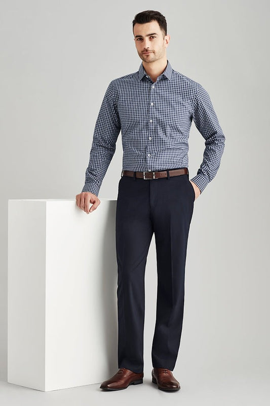 Biz Corporates Mens Flat Front Pant - 74012 | Biz Corporates | Fashion Biz Online
