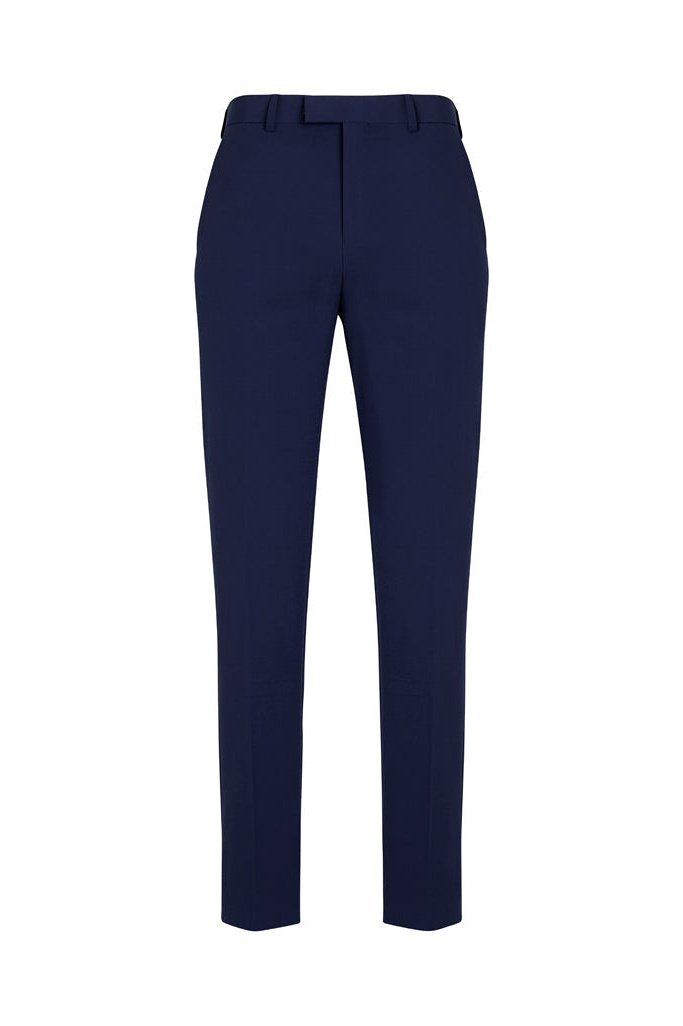 Biz Corporates Mens Slim Fit Flat Front Pant Stout - 70716S | Biz Corporates | Fashion Biz Online