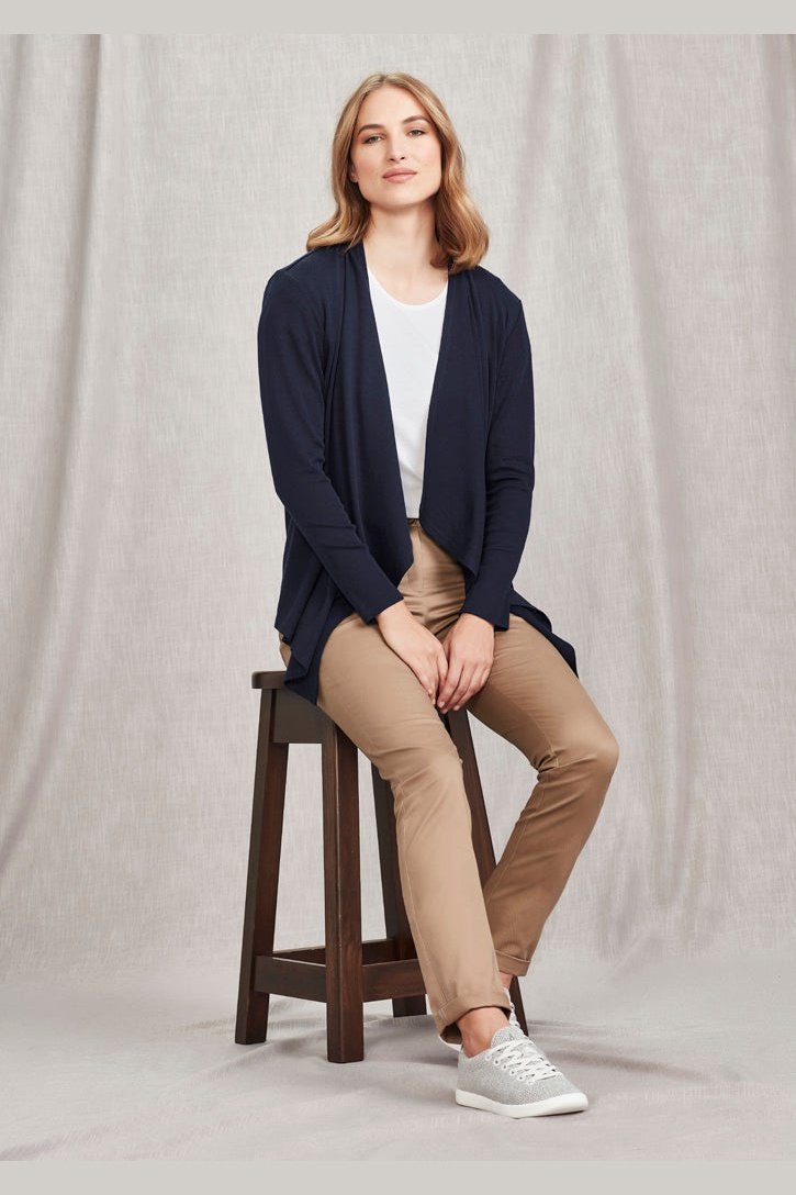 Biz Corporates Sofia Womens Waterfall Cardigan - RLC267L | Biz Corporates | Fashion Biz Online