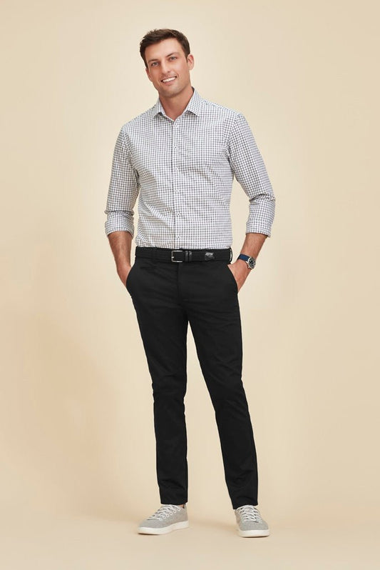 Biz Corporates Traveller Mens Tapered Chino - RGP263M | Biz Corporates | Fashion Biz Online