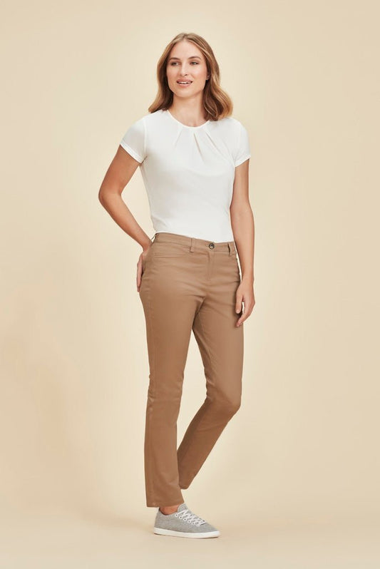 Biz Corporates Traveller Womens Slim Leg Chino - RGP263L | Biz Corporates | Fashion Biz Online