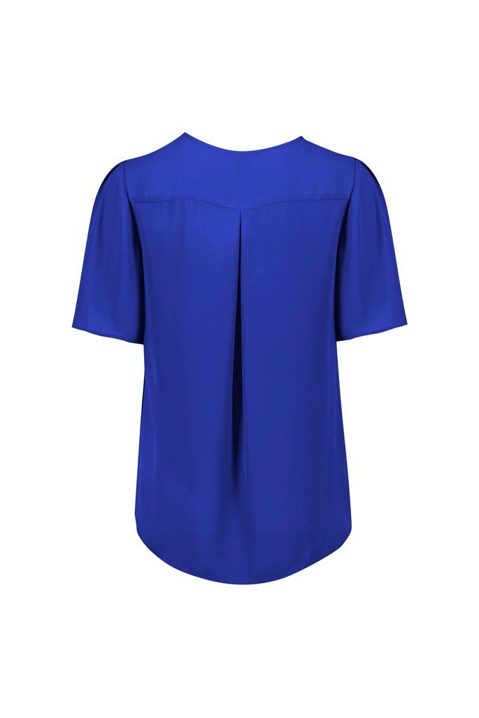 Biz Corporates Vienna Womens Short Sleeve Blouse - RB261LS | Biz Corporates | Fashion Biz Online