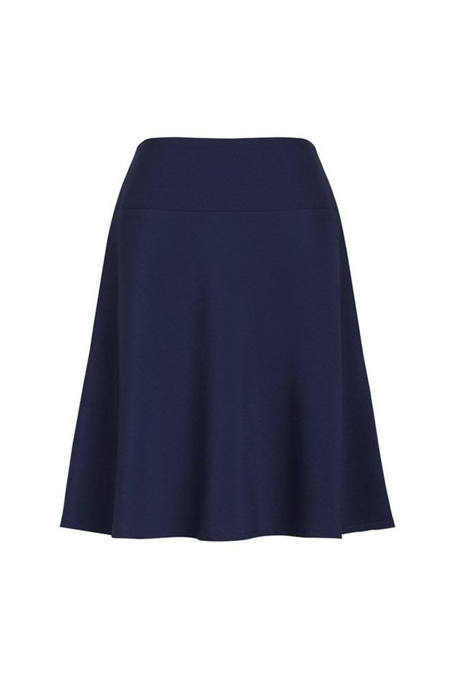 Biz Corporates Womens Bandless Flared Skirt - 20718 | Biz Corporates | Fashion Biz Online
