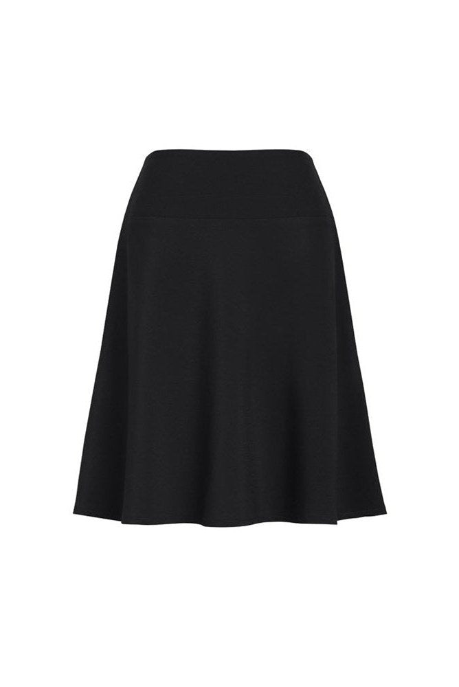 Biz Corporates Womens Bandless Flared Skirt - 20718 | Biz Corporates | Fashion Biz Online