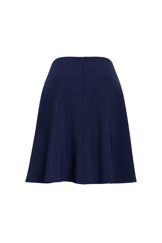 Biz Corporates Womens Bandless Flared Skirt - 20718 | Biz Corporates | Fashion Biz Online