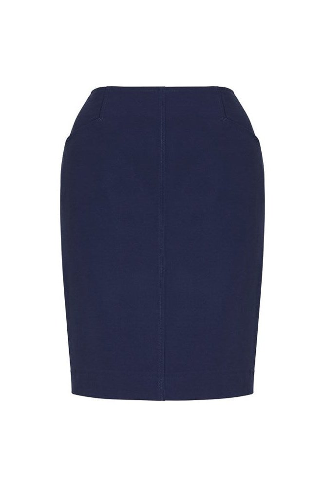 Biz Corporates Womens Bandless Pencil Skirt - 20717 | Biz Corporates | Fashion Biz Online