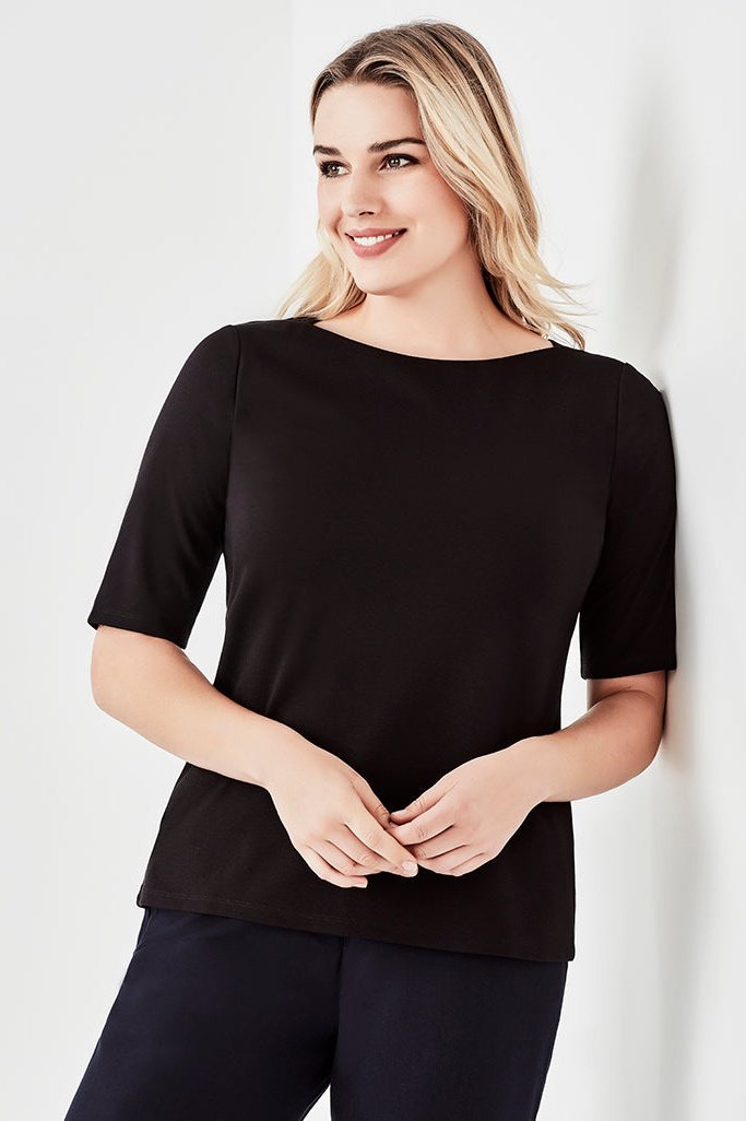 Biz Corporates Womens Camille Short Sleeve T-Top - 44113 | Biz Corporates | Fashion Biz Online