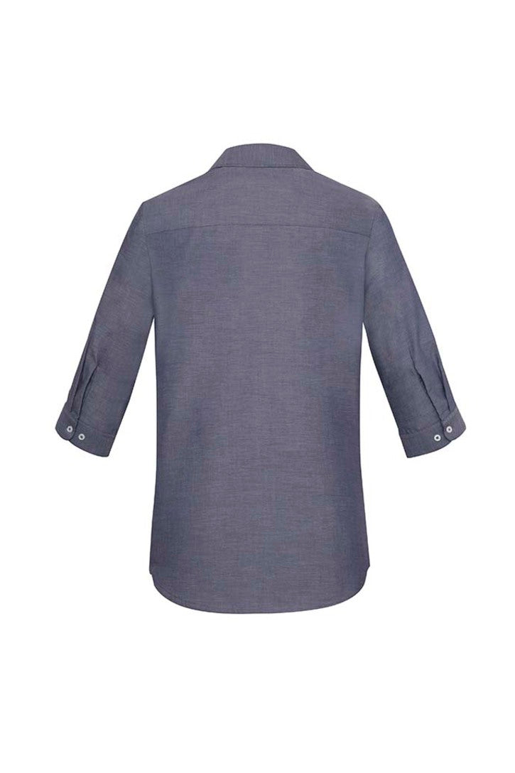 Biz Corporates Womens Charlie 3/4 Shirt - RS968LT | Biz Corporates | Fashion Biz Online