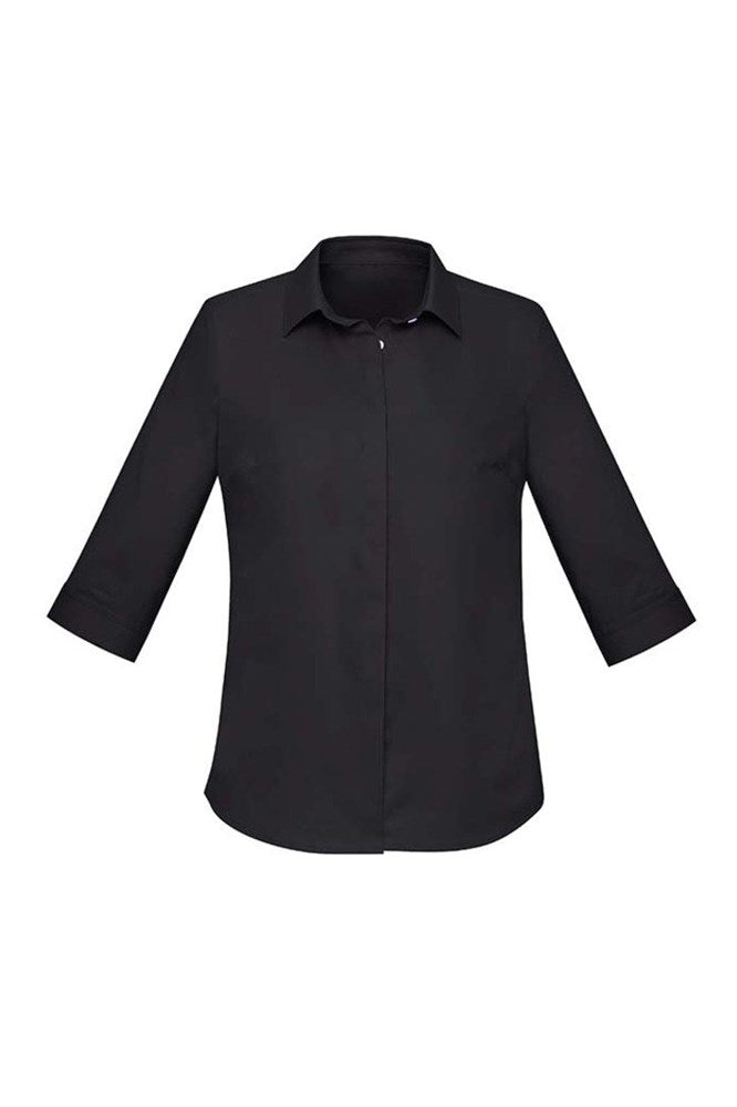 Biz Corporates Womens Charlie 3/4 Shirt - RS968LT | Biz Corporates | Fashion Biz Online