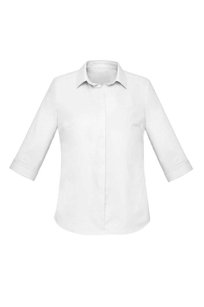 Biz Corporates Womens Charlie 3/4 Shirt - RS968LT | Biz Corporates | Fashion Biz Online