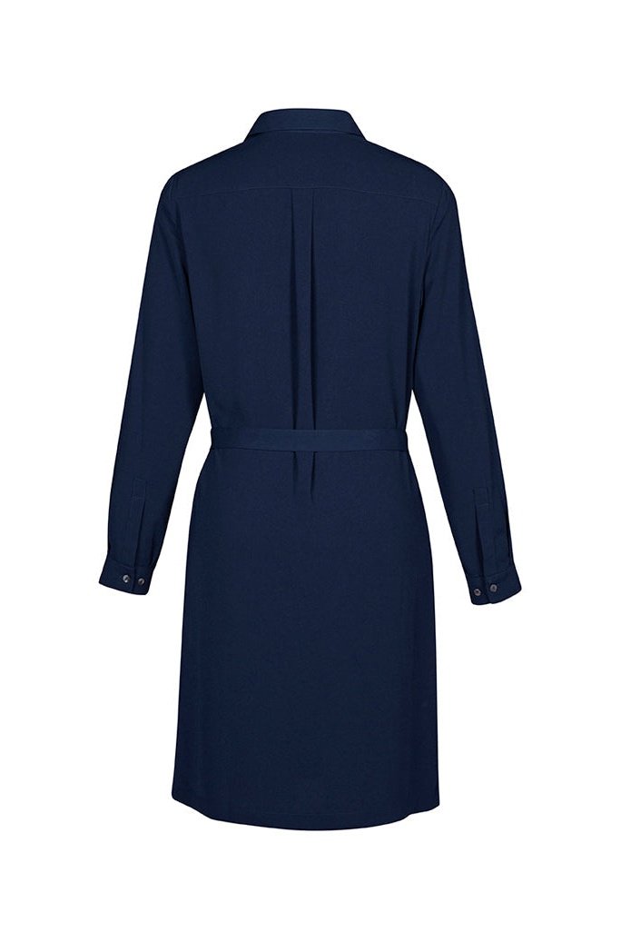 Biz Corporates Womens Chloe Georgette Shirt Dress - RD069L | Biz Corporates | Fashion Biz Online