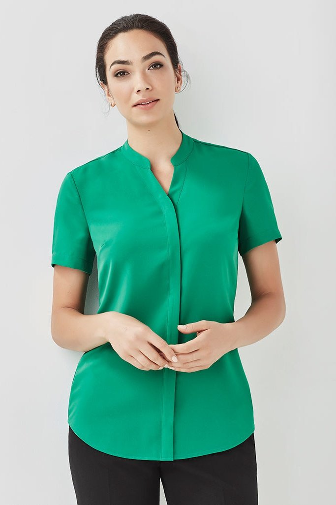 Biz Corporates Womens Juliette S/S Blouse - RB977LS | Biz Corporates | Fashion Biz Online
