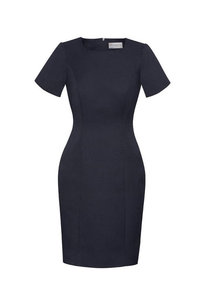 Biz Corporates Womens Short Sleeve Dress - 30112 | Biz Corporates | Fashion Biz Online