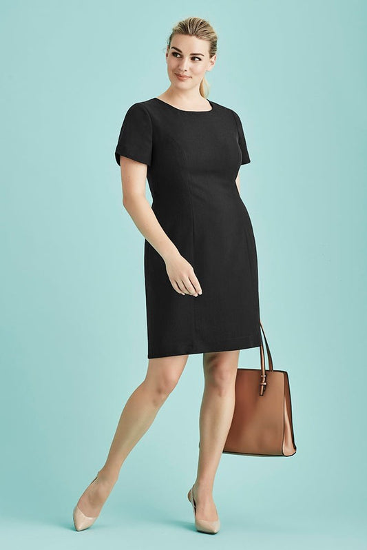 Biz Corporates Womens Short Sleeve Dress - 30112 | Biz Corporates | Fashion Biz Online
