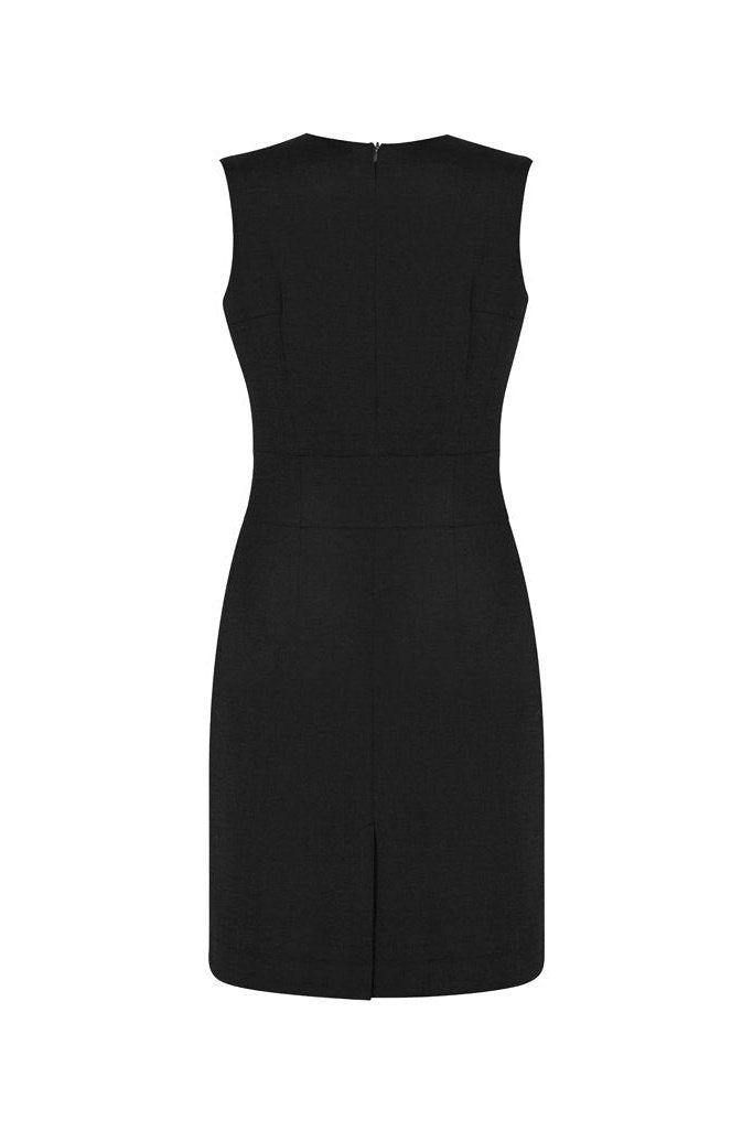 Biz Corporates Womens Sleeveless V Neck Dress - 30121 | Biz Corporates | Fashion Biz Online