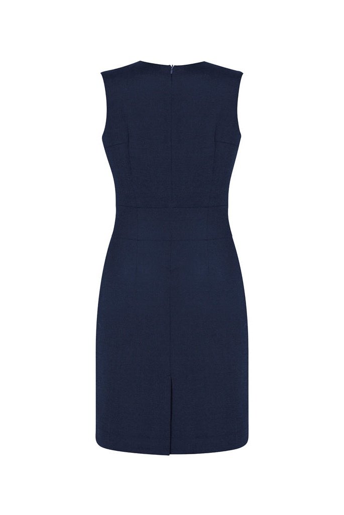 Biz Corporates Womens Sleeveless V Neck Dress - 34021 | Biz Corporates | Fashion Biz Online