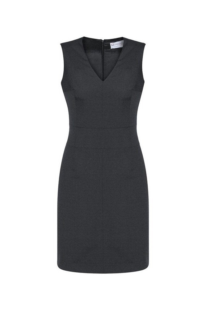 Biz Corporates Womens Sleeveless V Neck Dress - 34021 | Biz Corporates | Fashion Biz Online