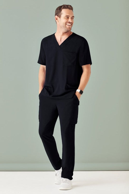 BizCare Mens Avery Multi-Pocket Scrub Pant - CSP946ML | Biz Care | Fashion Biz Online