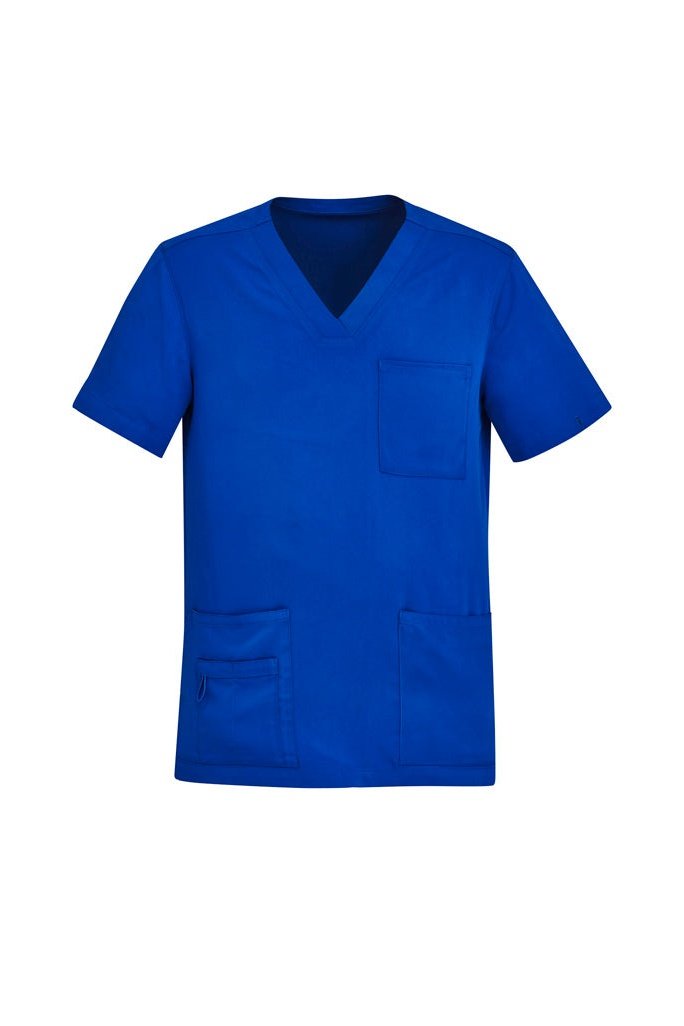 BizCare Mens Avery V-Neck Scrub Top - CST945MS | Biz Care | Fashion Biz Online