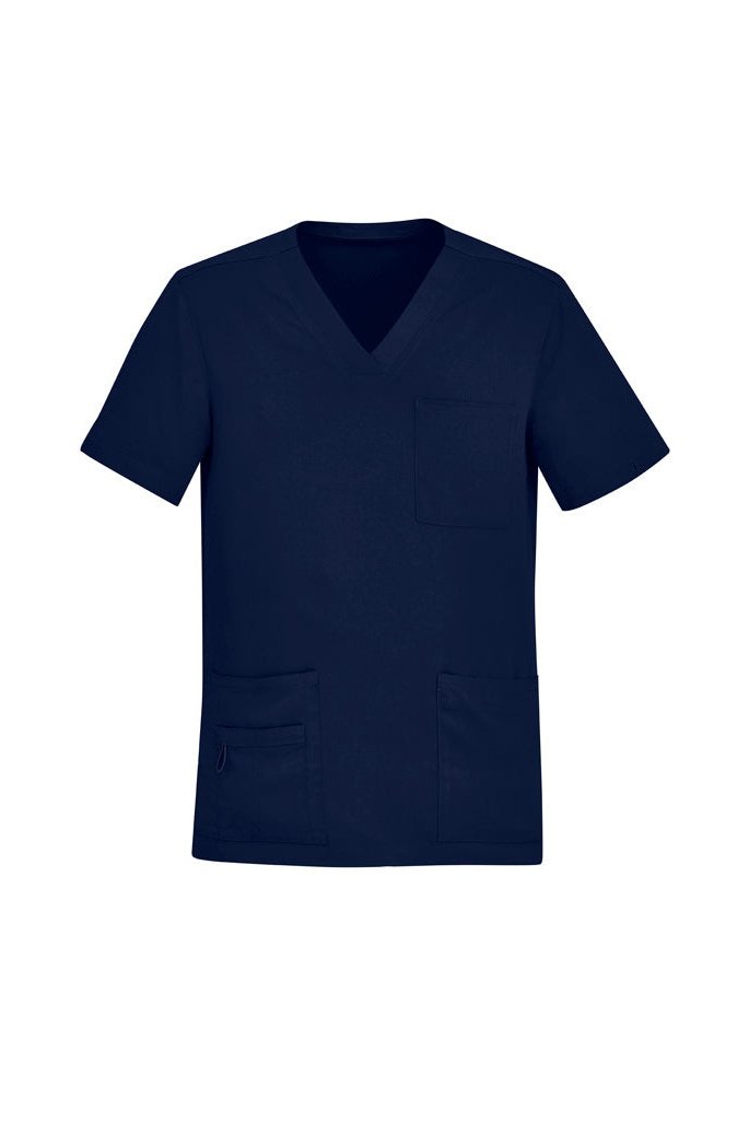 BizCare Mens Avery V-Neck Scrub Top - CST945MS | Biz Care | Fashion Biz Online