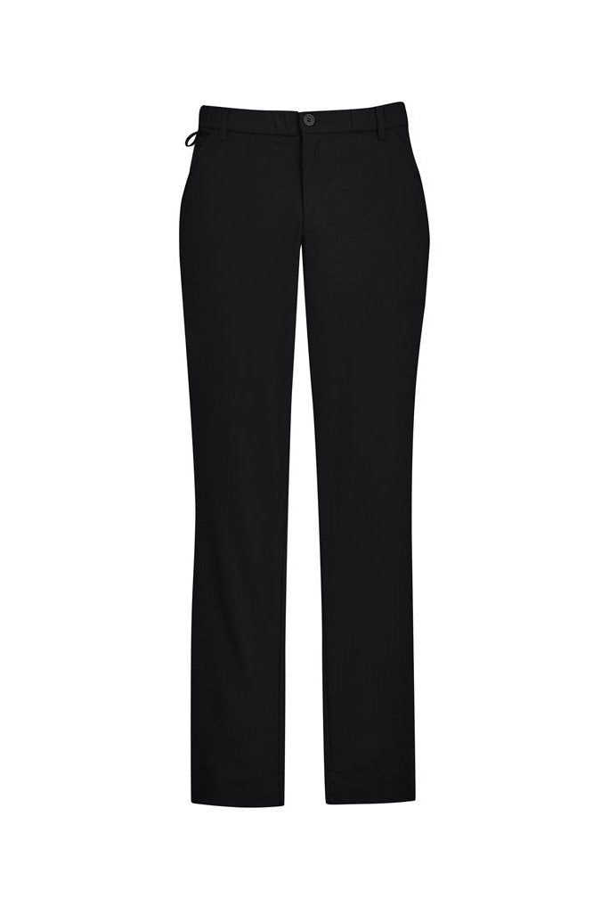 BizCare Mens Comfort Waist Flat Front Pant - CL958ML | Biz Care | Fashion Biz Online