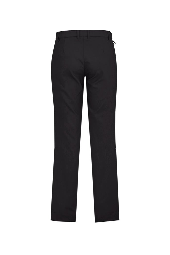 BizCare Mens Comfort Waist Flat Front Pant - CL958ML | Biz Care | Fashion Biz Online